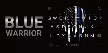 Blue Warriors Keyboard Theme