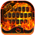 Live 3D Burning Fire Keyboard Theme icono