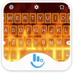 Descargar APK de Live 3D Burning Fire Keyboard Theme