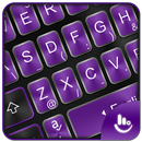 Business Black Purple Keyboard Theme APK