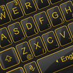 Business Gold Black Keyboard Theme