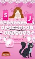 Cartoon Cat Paw Keyboard Theme скриншот 2