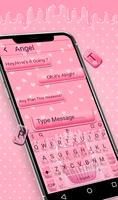 Delicious Pink Kitty Cupcake Keyboard screenshot 3