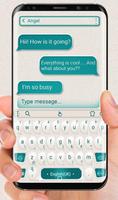 Keyboard Theme for Chatting imagem de tela 2