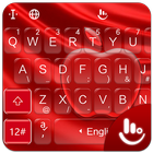 Red Cherry Blush Apple Keyboard Theme biểu tượng
