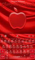 Red Cherry Blush Apple Keyboard Theme bài đăng
