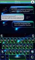 TouchPal Comet Keyboard Theme screenshot 1