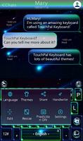 TouchPal Comet Keyboard Theme 截图 2