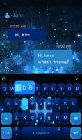 Star Pisces Keyboard Theme ảnh chụp màn hình 1
