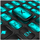 Cool Blue Texture Keyboard Theme APK