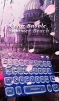 Color Bubble Summer Beach الملصق