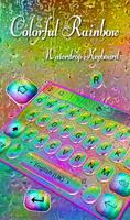 Colorful Water Drop постер
