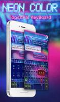 TouchPal Colorful Neon Theme Affiche