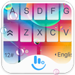 Colorful Rainbow Jelly Keyboard Theme
