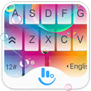 Colorful Rainbow Jelly Keyboard Theme APK