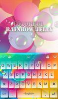 Colorful Rainbow Jelly Affiche