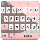 Coral Pink Keyboard Theme APK
