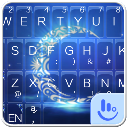 Crescent Moon Keyboard Theme