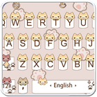 Cute Cat Paw Keyboard Theme иконка