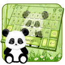 Cute Furry Panda Keyboard Theme APK