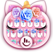 Cute Flower Unicorn Keyboard Theme