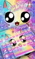 Cute Kitty Colorful poster