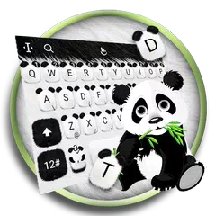 Cute Panda Baby Keyboard Theme アプリダウンロード