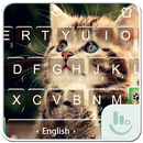 Cute Cat Emoji Keyboard Theme APK