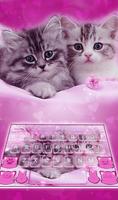 Cute Pink Cat poster