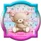 Cute Teddy Bear Keyboard Theme Zeichen