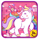 Cute Unicorn Tema Keyboard APK