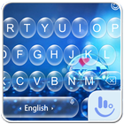 Water Bubble Keyboard Theme icône