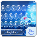 Water Bubble Keyboard Theme aplikacja