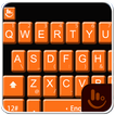 Dark Orange Keyboard Theme