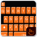 APK Dark Orange Keyboard Theme