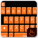 Dark Orange Keyboard Theme APK