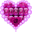Diamond Rose Keyboard Theme