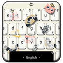 Doodle Cartoon Keyboard Theme APK