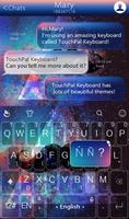 TouchPal Dreamer Keyboard Skin اسکرین شاٹ 2