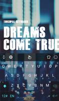 Dream Come True Keyboard Theme ảnh chụp màn hình 1