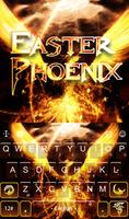 Easter Phoenix Keyboard Theme captura de pantalla 1