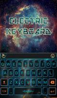 Free Electric Keyboard Theme الملصق