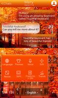 TouchPal Fall Keyboard Theme ảnh chụp màn hình 3