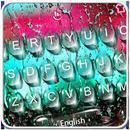 APK Color Water Drops Keyboard Theme