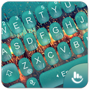 Water Droplets Keyboard Theme APK