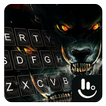 Fire Dire Wolf Keyboard Theme