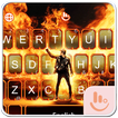 Live 3D Fire Flame Keyboard Theme