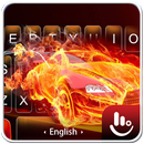 Fire Super Car Keyboard Theme APK