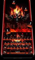 Fire Skull poster