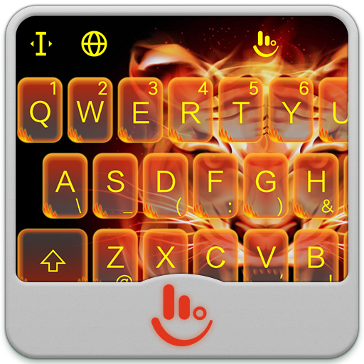 Fire Tiger Keyboard Theme